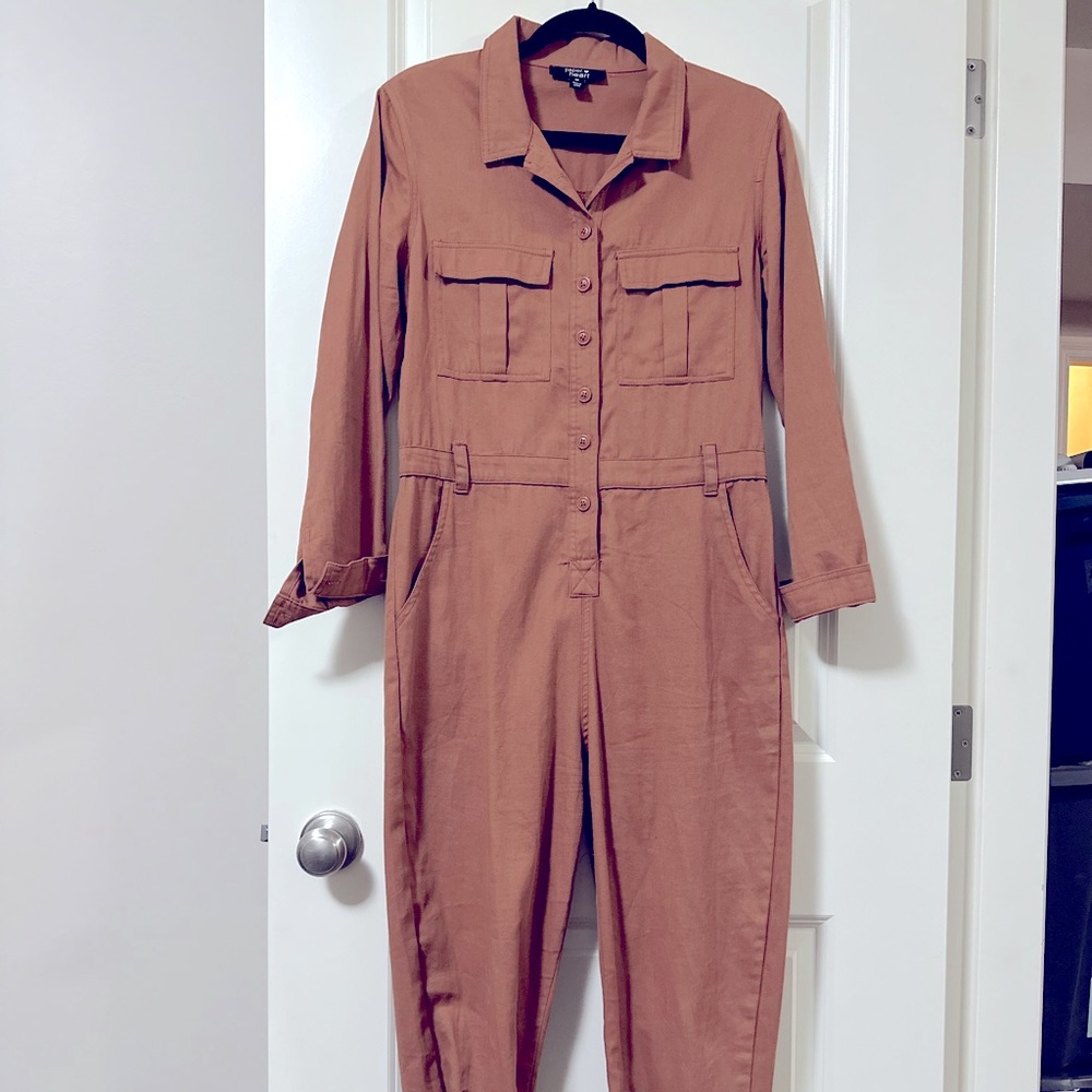 Soft Rust Cotton Covies/Jump Suit